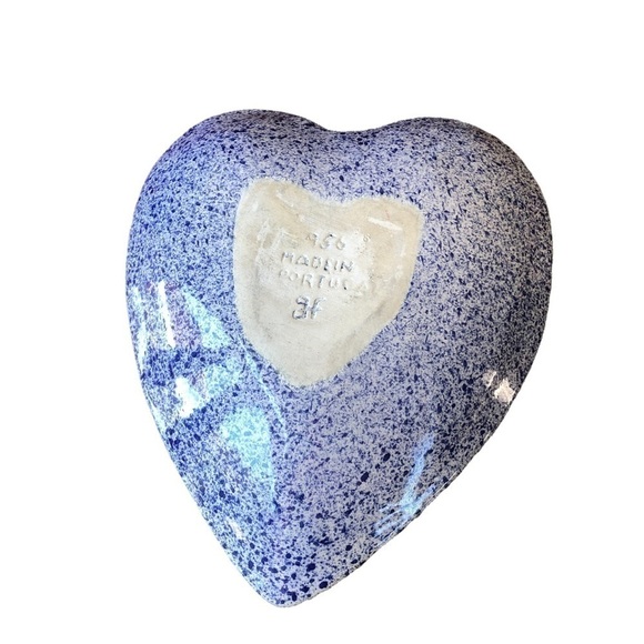 𝅺heart Shaped Splatter Glazed Dish - Picture 4 of 7